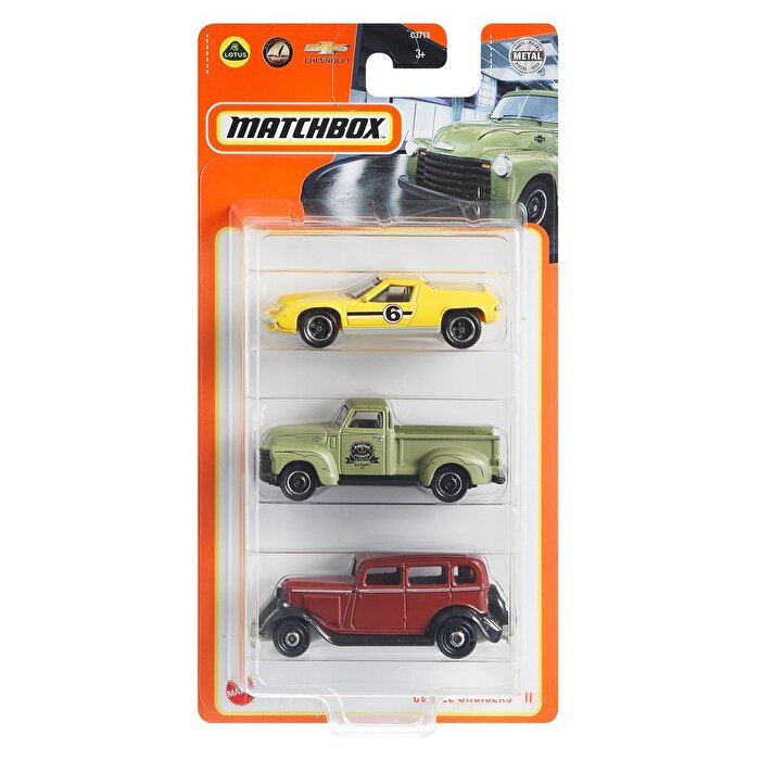 Matcbox Üçlü Araba Seti GWF72