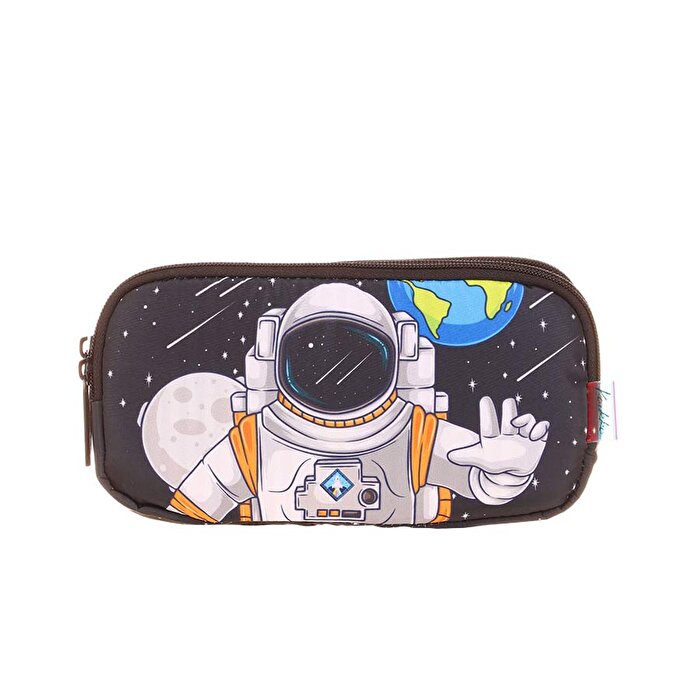 Kaukko Kids 3 Bölmeli Toys Astronaut Kalem Çantası