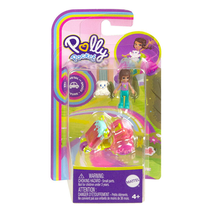 Polly Pocket'ın Muhteşem Araçları Oyun Setleri HKV59