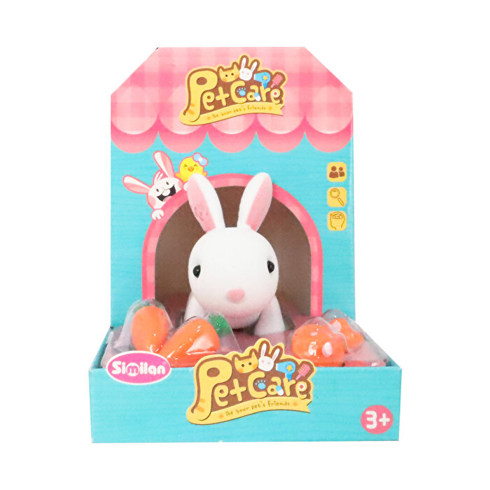 Pet Care Kulübeli Tekli Tavşan Figür