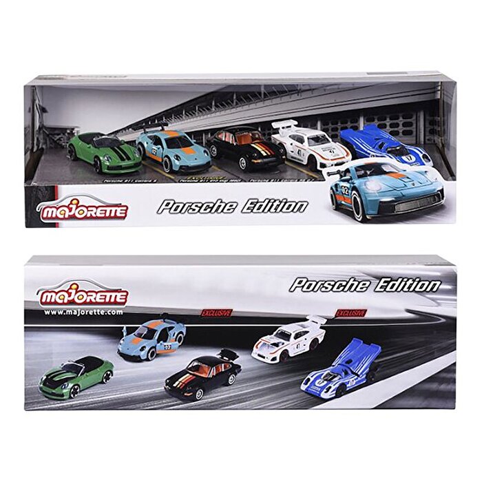 Majorette Porsche Sürümü 5'li Hedi̇ye Seti