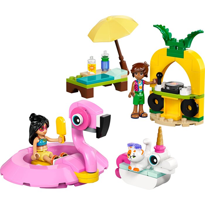 LEGO Friends Tek Boynuzlu At ve Flamingo Havuz Partisi 42658