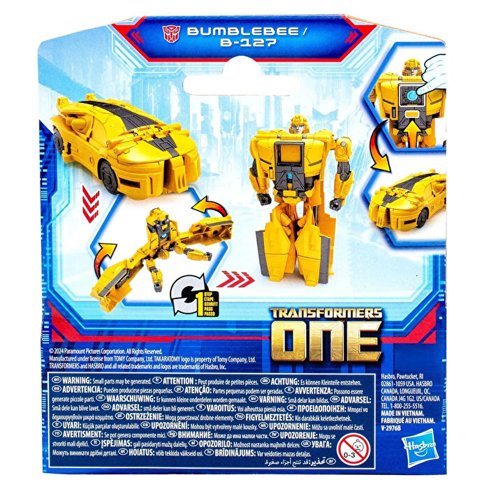 Transformers One Cog Changer Bumblebee B-127 F9383