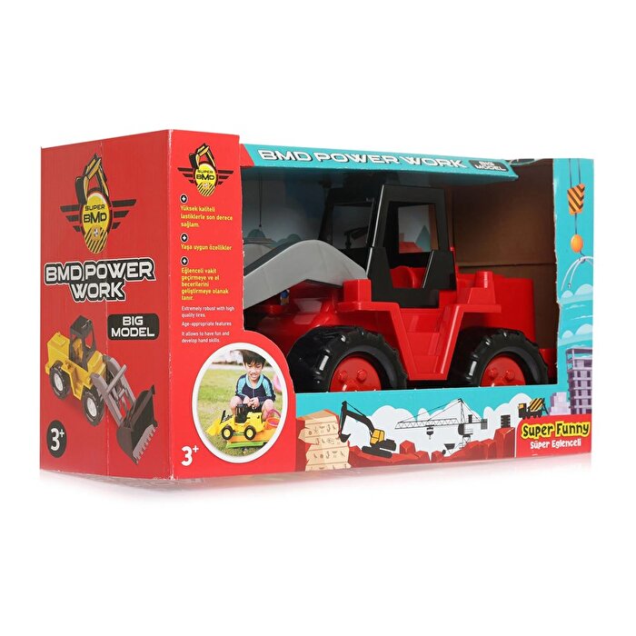 Bmd Power Work Dozer Kırmızı