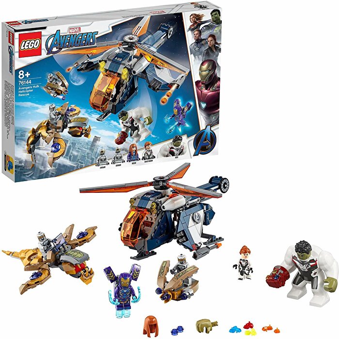 LEGO® Avengers Hulk Helikopterle Kurtarma 76144