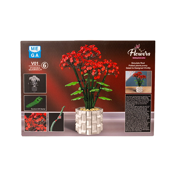 Mega Blok Çiçek Selvi Asması 1127 Parça