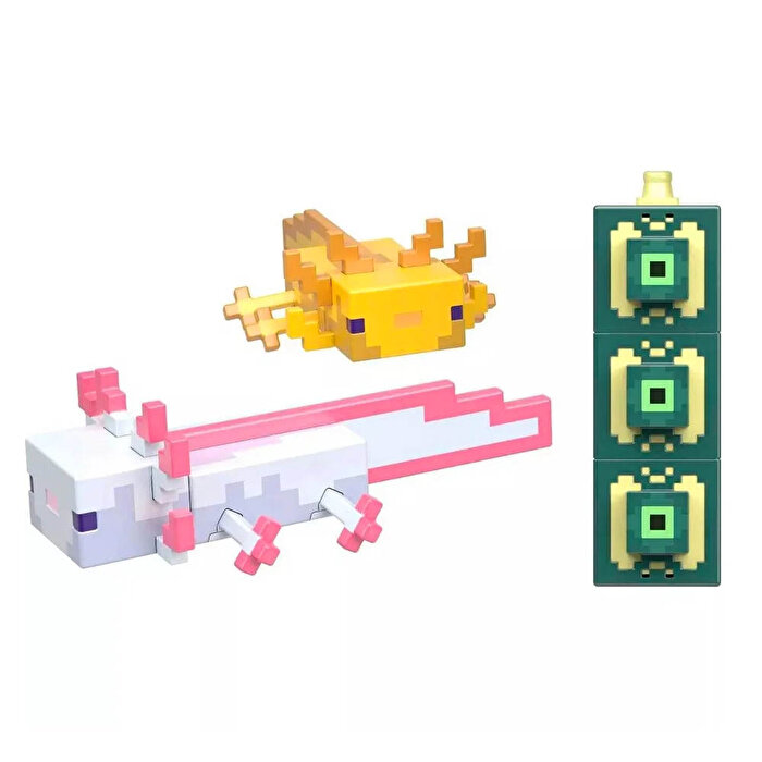 Minecraft Aksesuarlı Figürler Axolotls HLB17