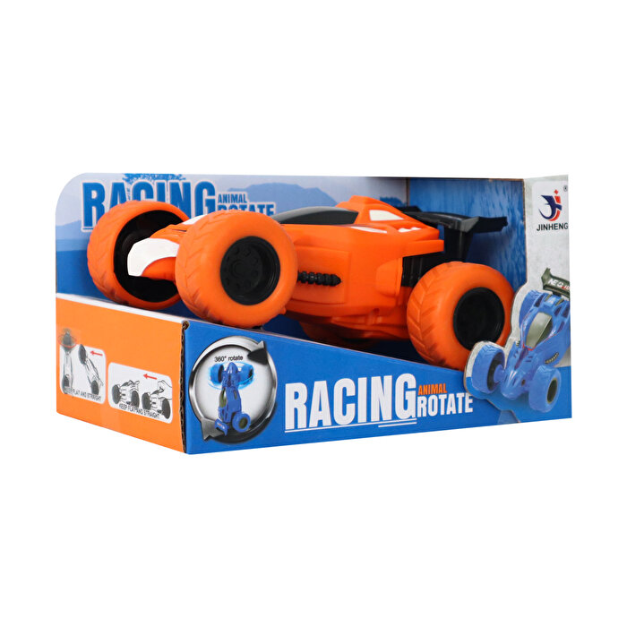 Akrobatik Sürtmeli Yarış Arabası Turuncu