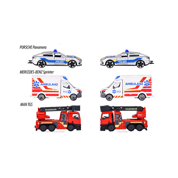 Majorette S.O.S. Araç Seti 2