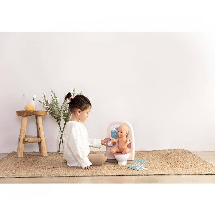 Smoby Baby Nurse Eğitici 2'si 1 Arada Tuvalet ve Lavabo Seti