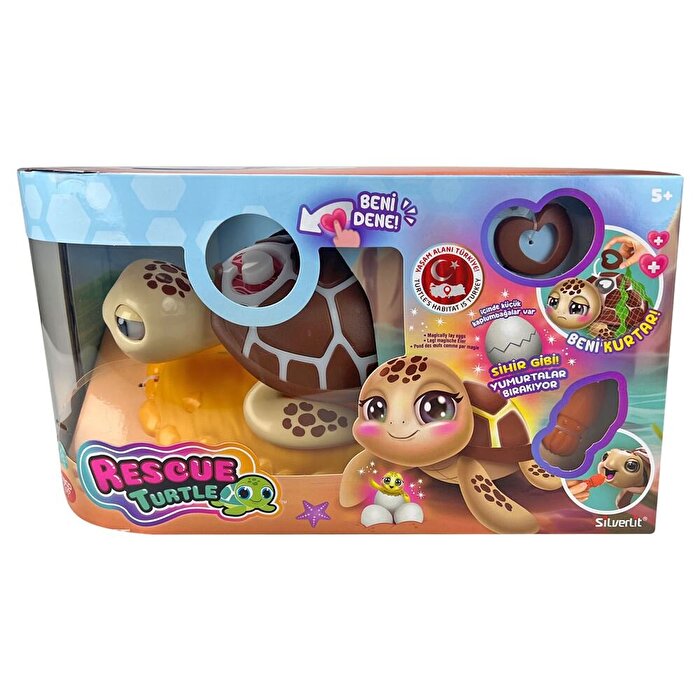 Silverlit Rescue Deniz Kaplumbağası Kahverengi