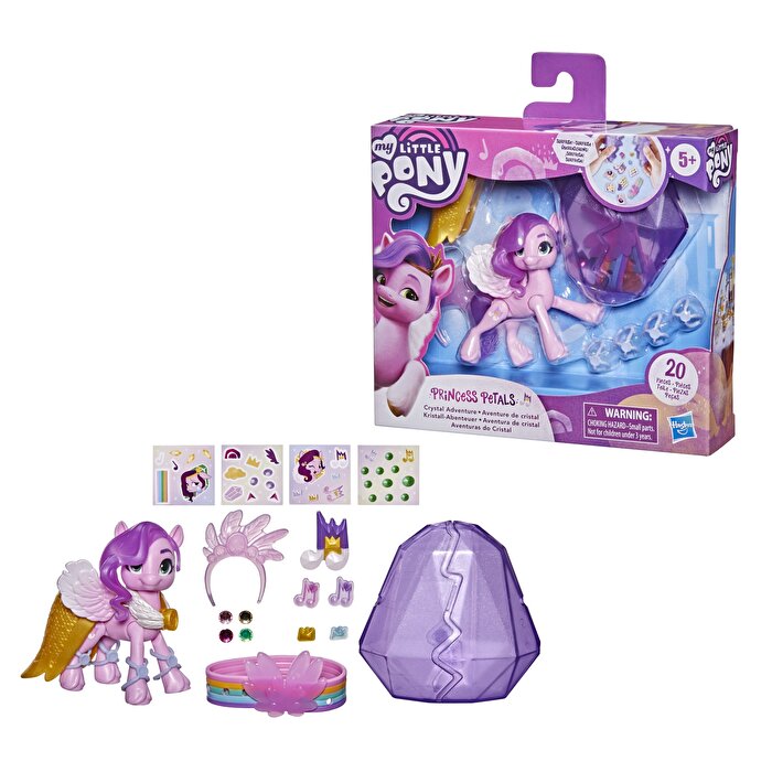 My Little Pony Kristal Macera Pony Figür Princess Petals F2453