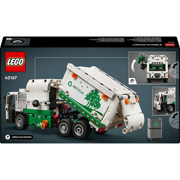 LEGO Technic Mack LR Electric Çöp Kamyonu 42167