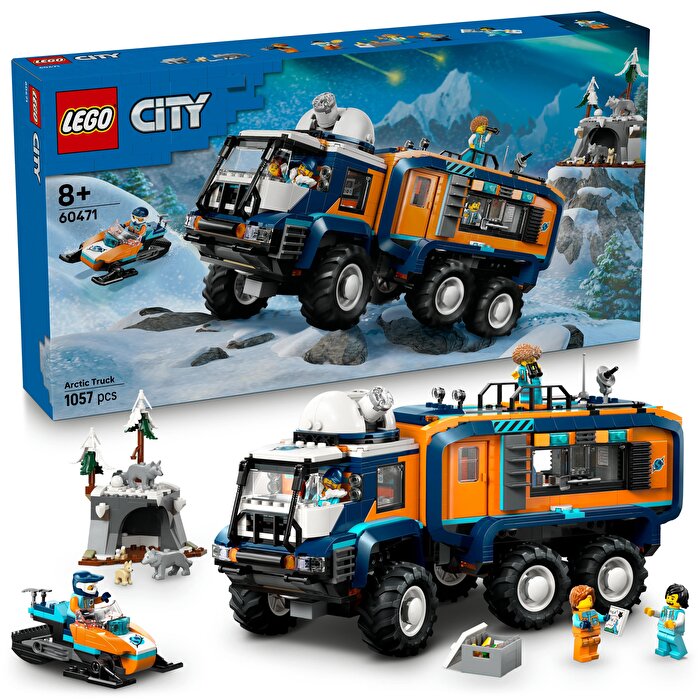 LEGO City Kutup Kaşifi Laboratuvar Kamyonu 60471