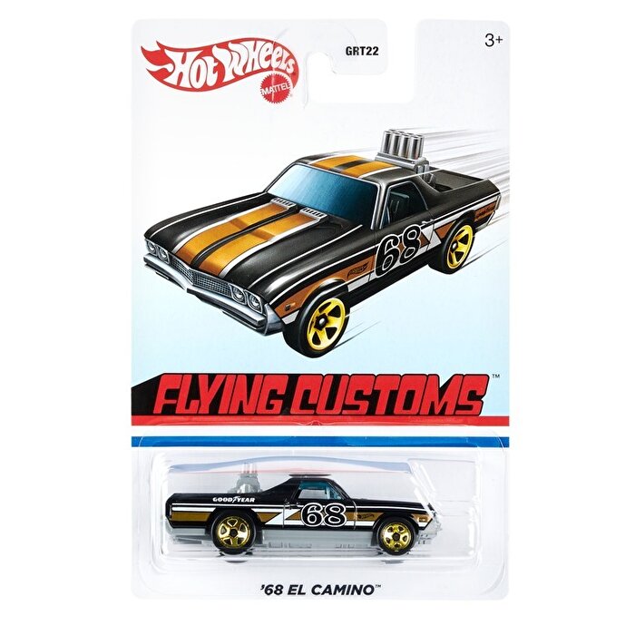 Hot Wheels Temalı Retro Arabalar '68 El Camino GRT27