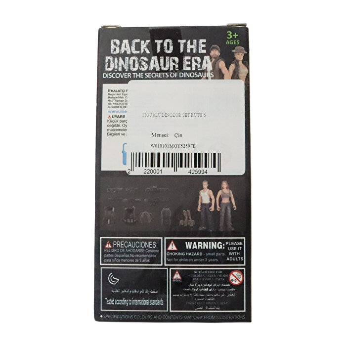 Figürlü Dinozor Savunma Seti 5