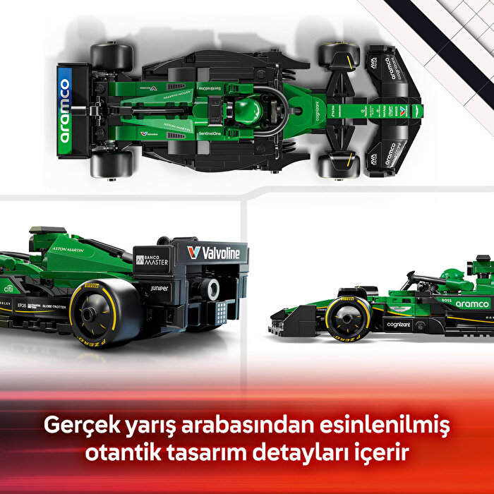 LEGO Speed Champions Kick Sauber F1 Team C44 Yarış Arabası 77247
