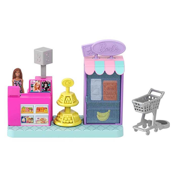 Barbie Mini BarbieLand Bebek ve Oyun Seti JCR33