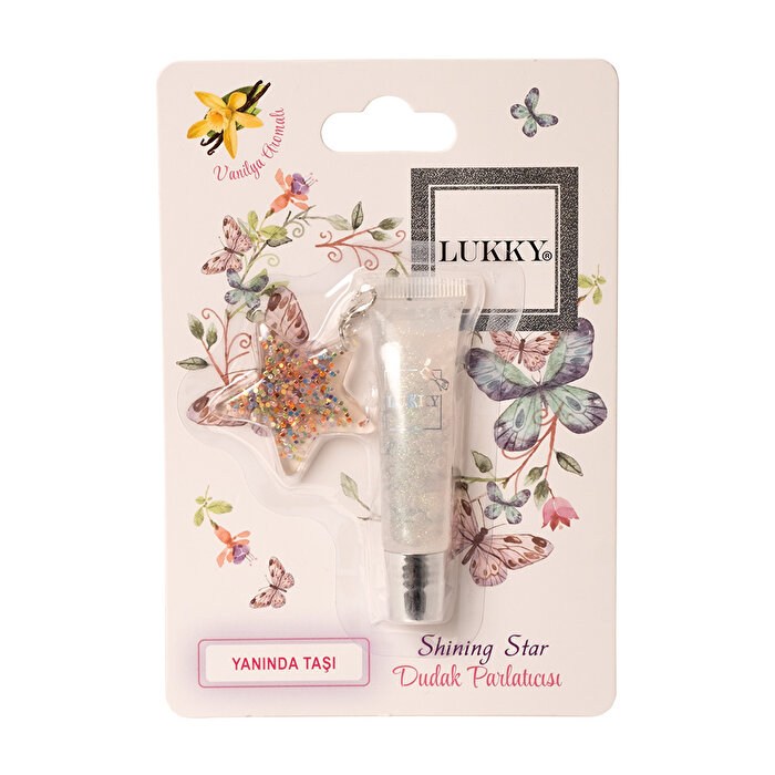 Lukky Simli Vanilya Aromalı Dudak Parlatıcısı