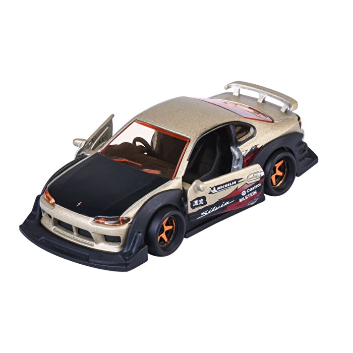 Majorette JDM Legends Deluxe Araba 1:64 Nissan Silvia (S16) Spec R Aero