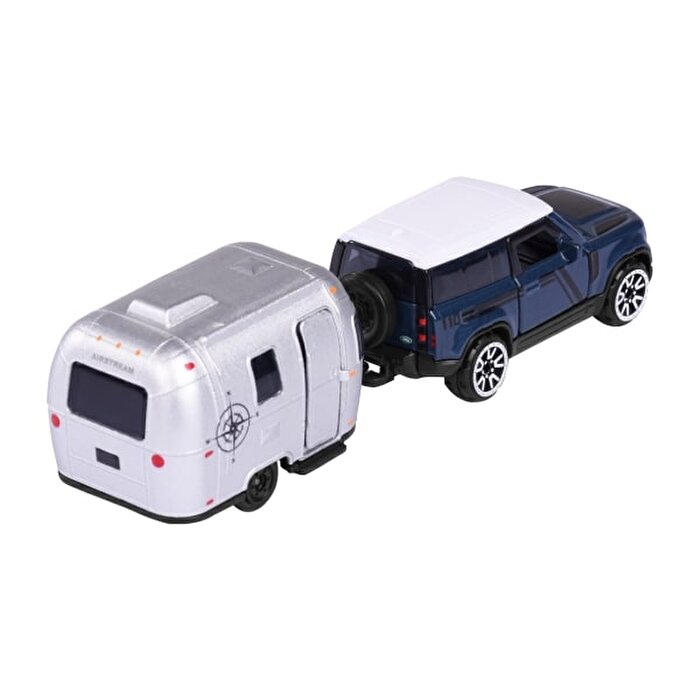 Majorette Trailer Araç Serisi Land Rover Defender 90 Airstream Sport 16