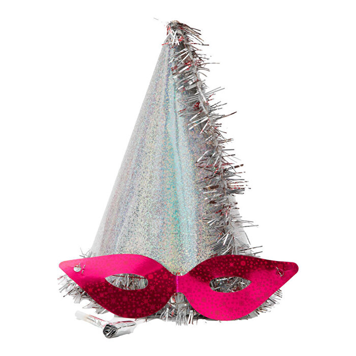 Yılbaşı Şapkası Katyon Set