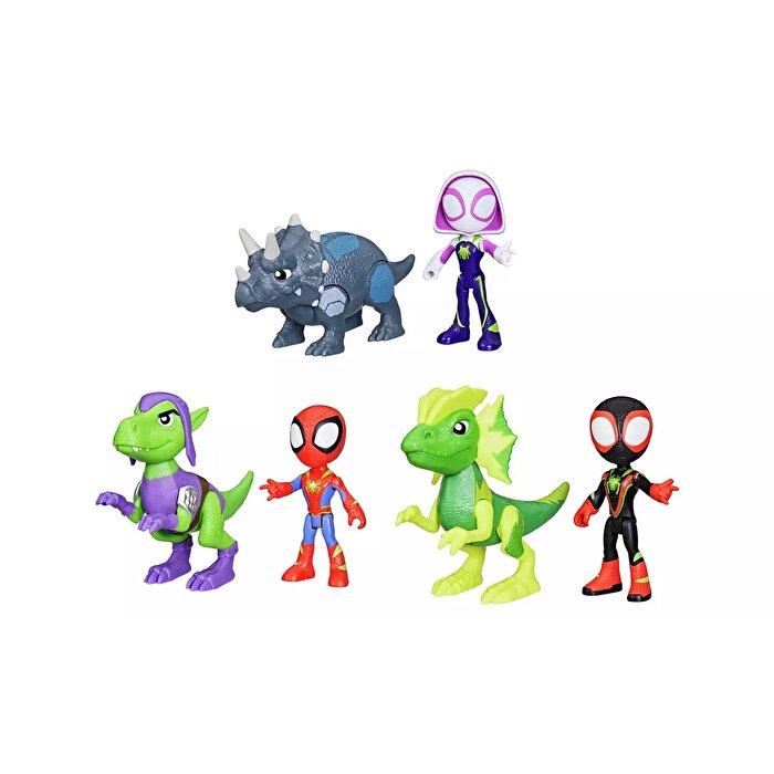 Spidey And His Amazing Friends Miles Spin Morales & Electrosaurus G0121