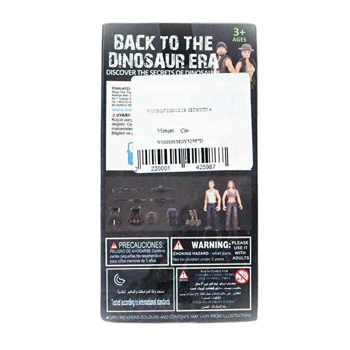Figürlü Dinozor Savunma Seti 4