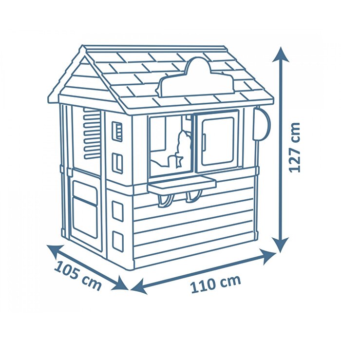 Smoby Life Playhouse Sweety Corner