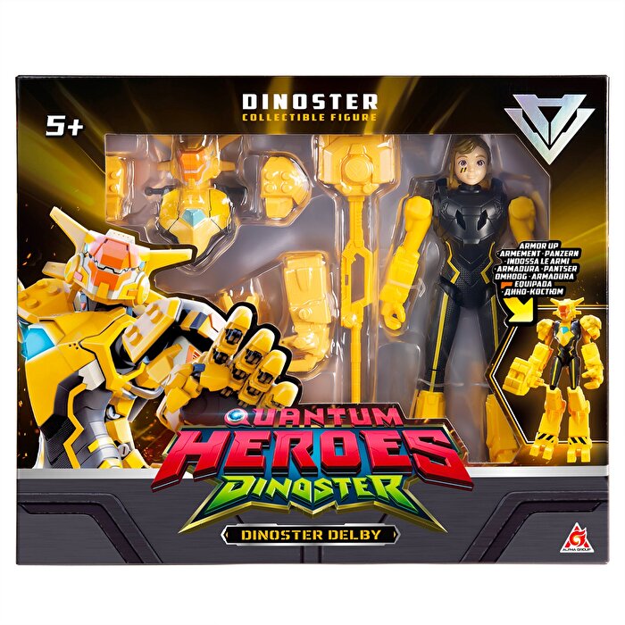 Quantum Heroes Dinoster Aksiyon Figür Delby