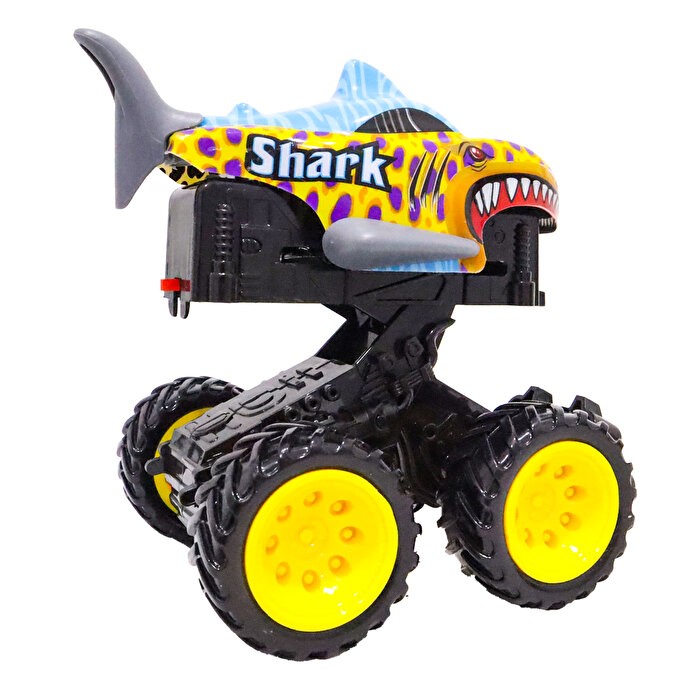 Sesli Işıklı Sürtmeli Balık Araba