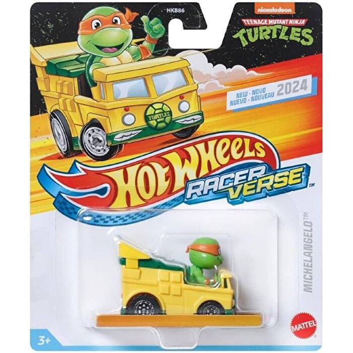 Hot Wheels RacerVerse Tekli Arabalar Michelangelo HRT28