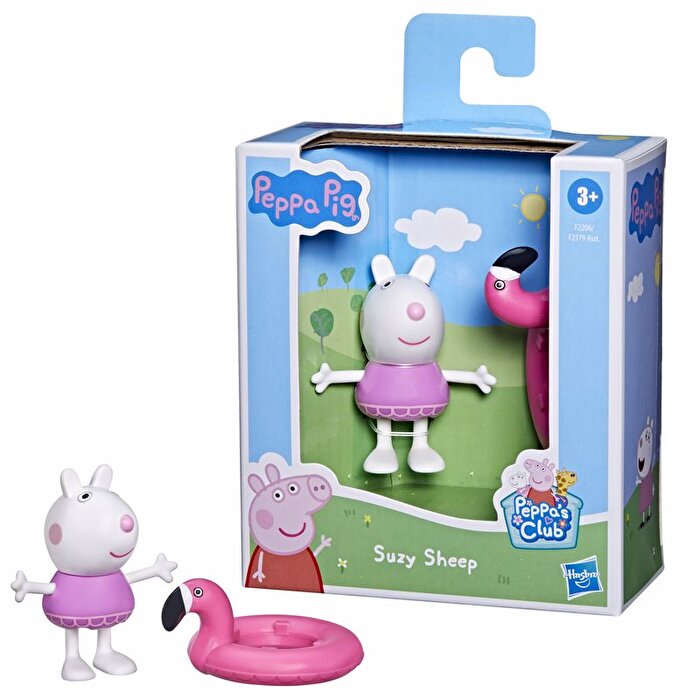 Peppa Pig ve Arkadaşları Sürpriz Tekli Figür Suzy Sheep F2206