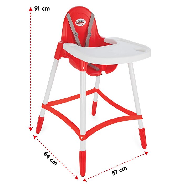 Pilsan Star Mama Sandalyesi Kırmızı