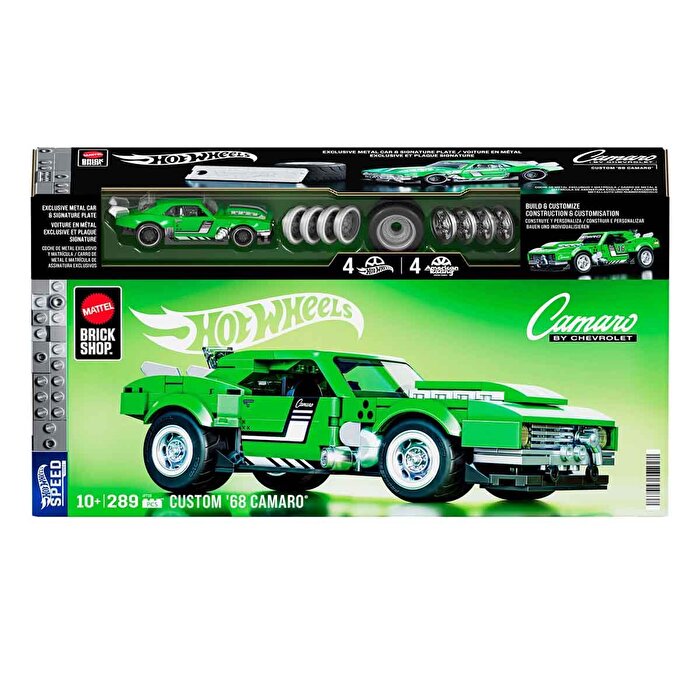 Hot Wheels Speed Serisi Custom 68 Camaro Araba 289 Parça JFT16