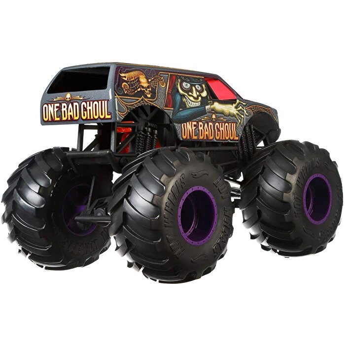 Hot Wheels Monster Trucks 1:24 Arabalar One Bad Ghoul GBV39