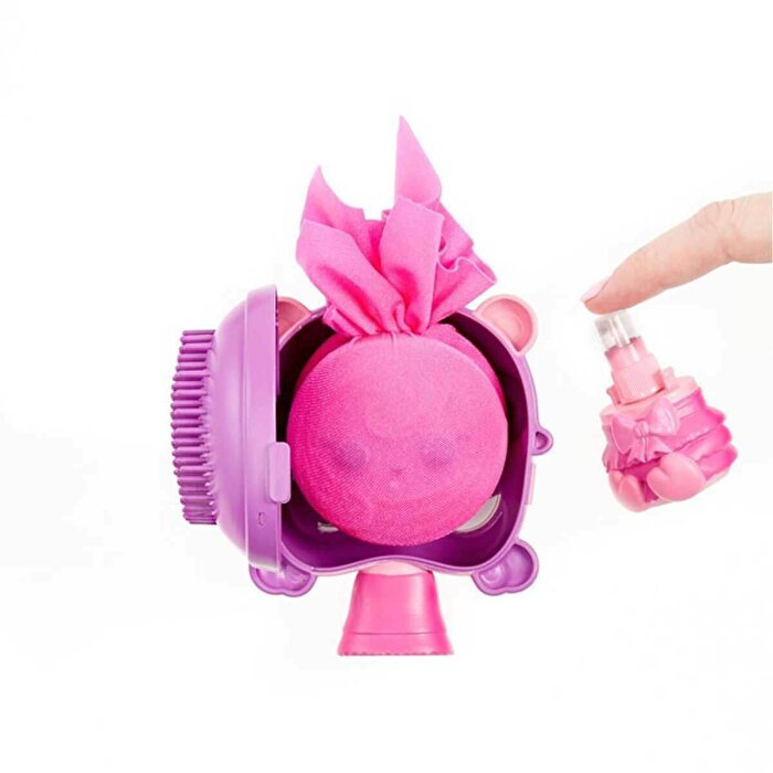 Pop Pop Sürpriz Saçlar 3'ü 1 Arada Pembe Saçlı Turkuaz Kurdelalı