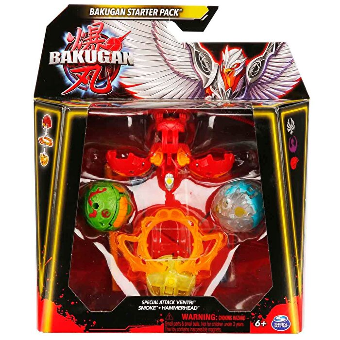 Bakugan Başlangıç Paketi S1 Ventri Smoke Hammerhead
