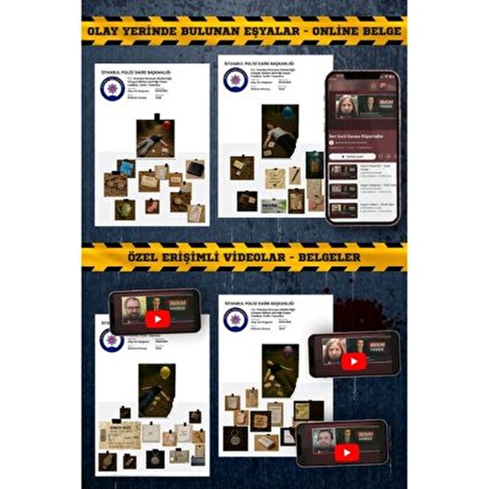 Çözülmemiş Davalar Seri Katil Dedektif Oyunu