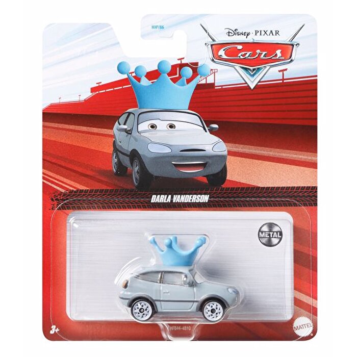 Cars 3 Tekli Karakter Araçlar Darla Vanderson HFB44
