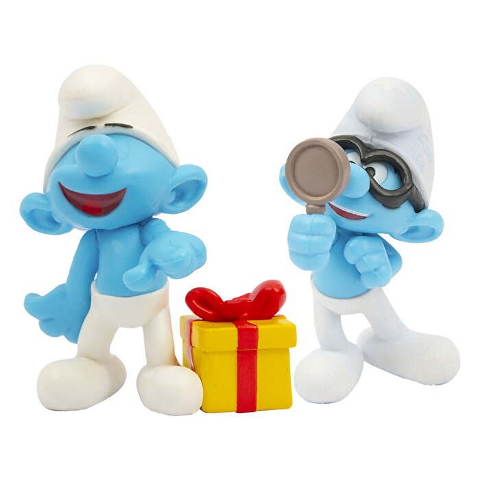 Şirinler Renk Değiştiren 2'li Figür Gözlüklü Şirin ve Şakacı Şirin