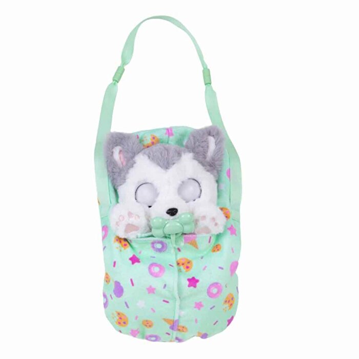 Baby Paws Sesli Yavru Köpek Peluş 20 Cm Husky