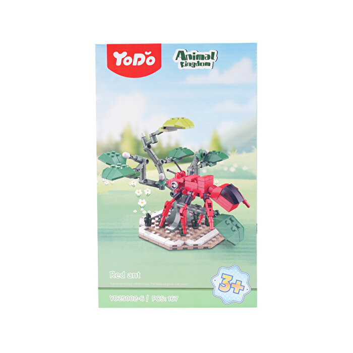 Mega Blok Çiçek ve Kırmızı Karınca 167 Parça