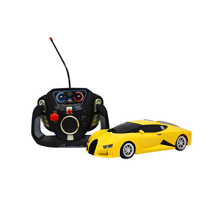 1:18 U.K Direksiyonlu Fantastik A Seri Şarjlı Sarı Araba