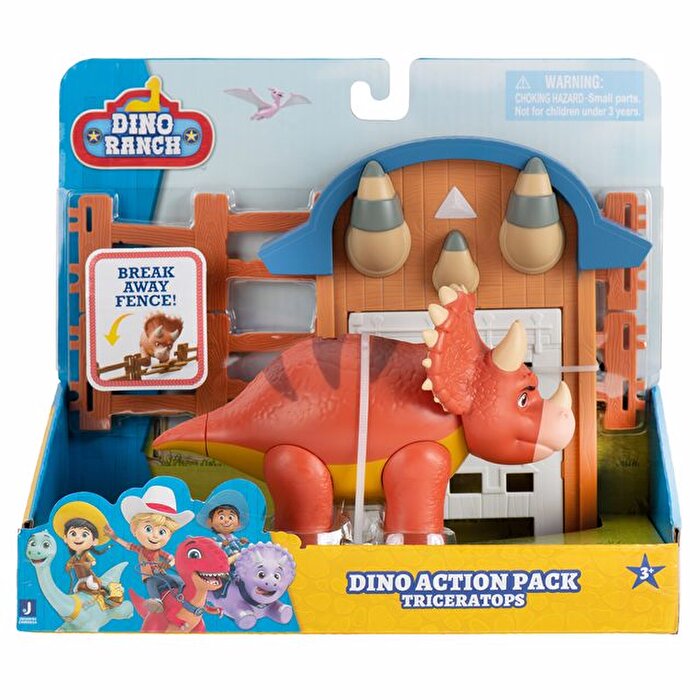Dino Ranch Aksiyon Paketi Triceratops