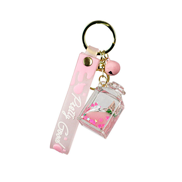 Sıvı Akrilik Anahtarlık Bottle