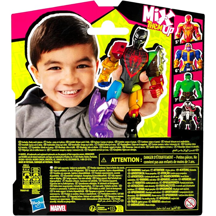 Avengers MixMashers Black Panther Aksiyon Figürü