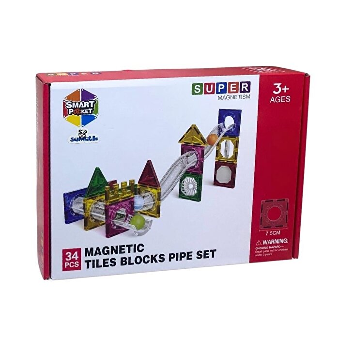 Manyetik Bloklar Seti 34 Parça