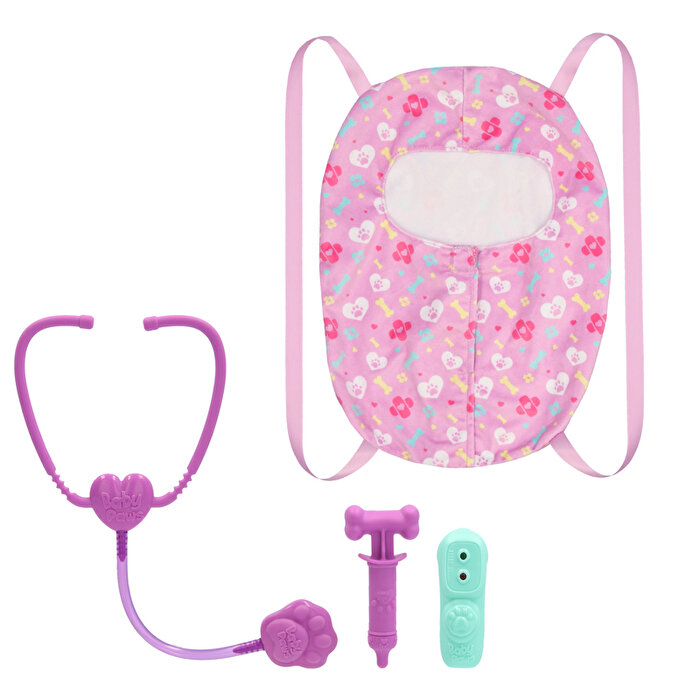 Baby Paws Sesli̇ Peluş Veteri̇ner Seti̇ 25 Cm