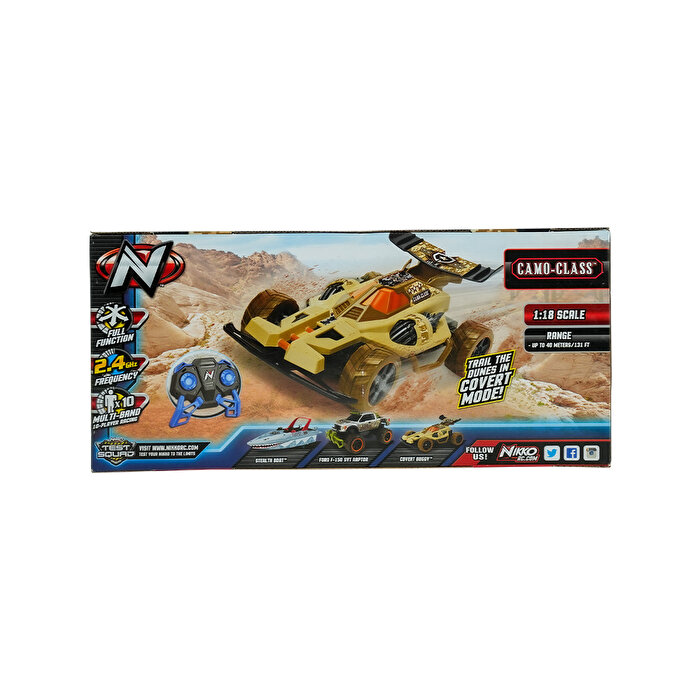 Nikko Class Uzaktan Kumandalı Kamuflajlı Araba